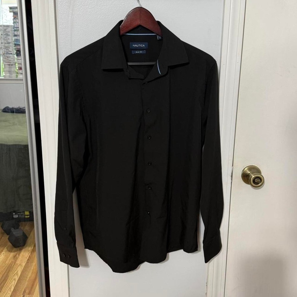Black Nautica dress shirt